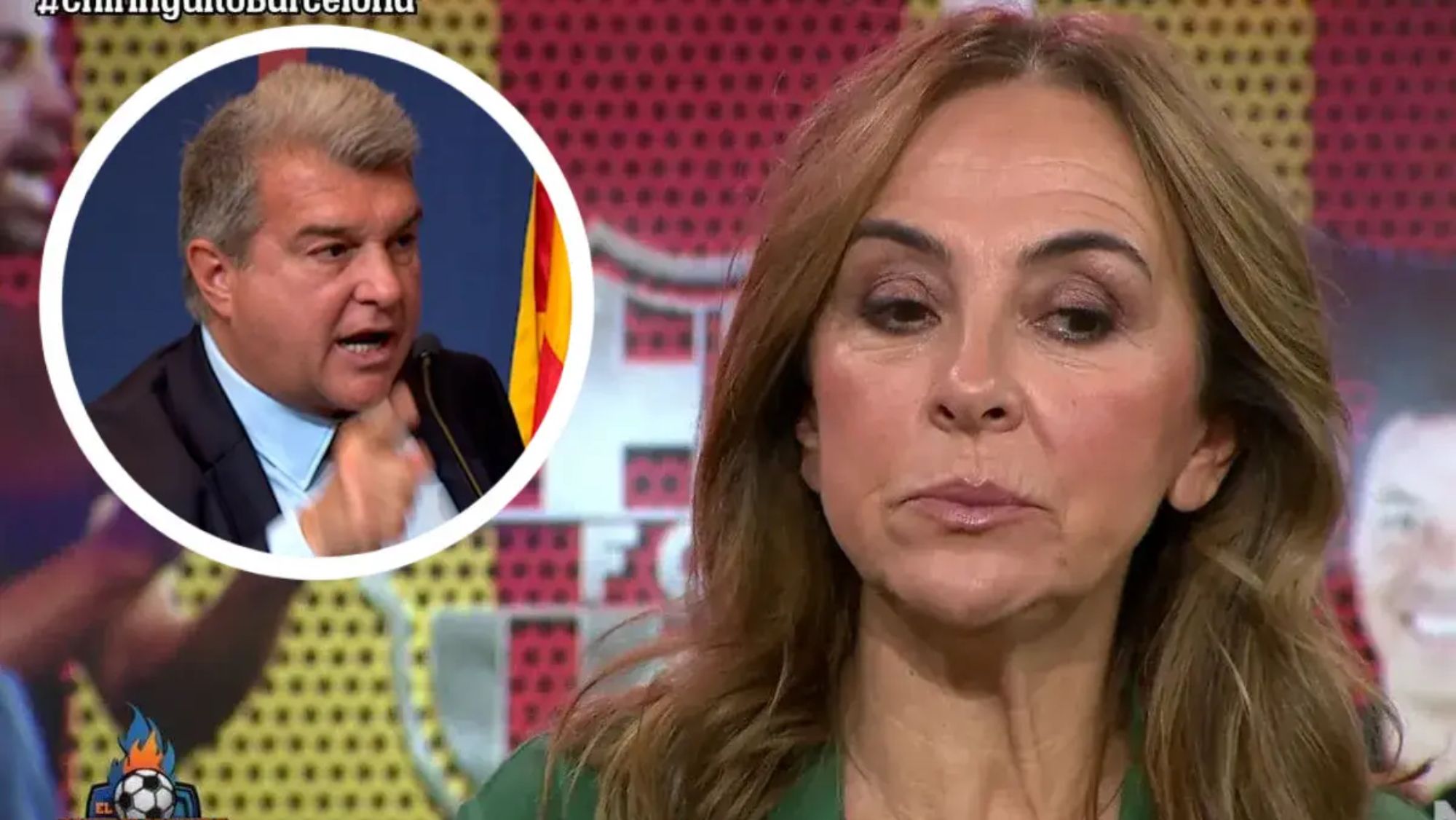 Carme Barceló se subleva contra la directiva del Barça y ataca al presidente en directo: “Laporta tiene…”