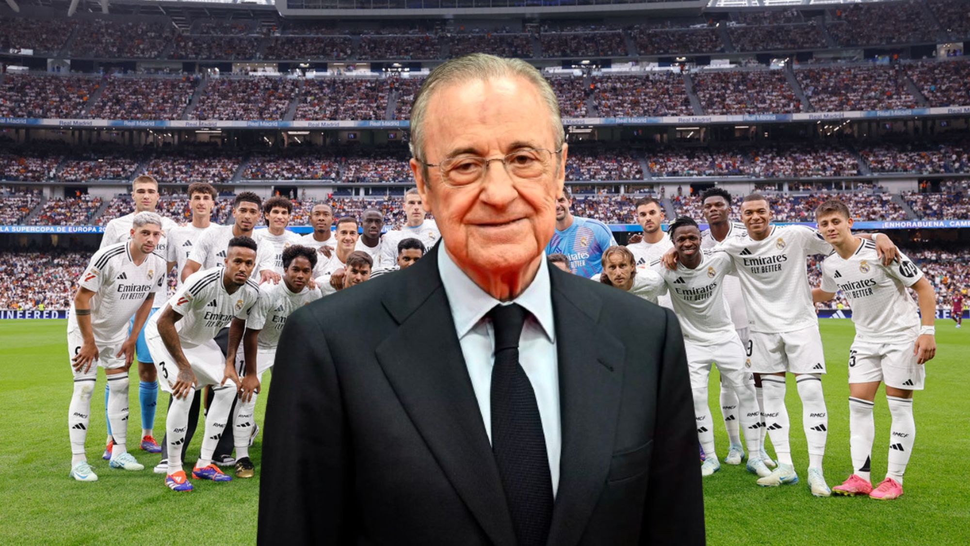 Su fichaje por el Real Madrid, más cerca  Florentino lo vio tras la victoria en el Bernabéu