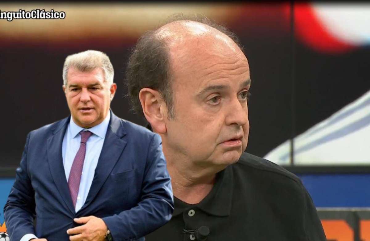 Juanma Rodríguez hace lo imposible, defiende a Laporta