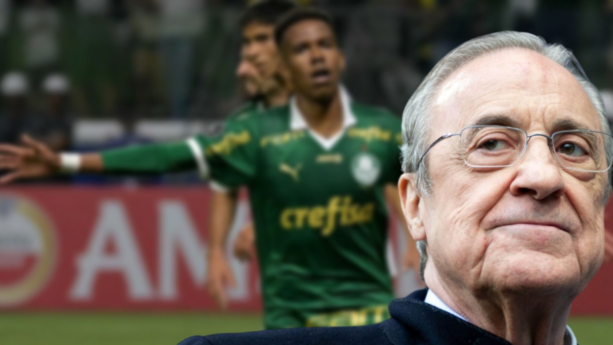 Florentino Pérez, pendiente de un joven jugador brasileño.