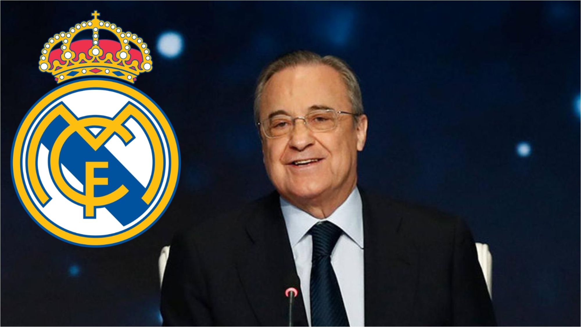 Florentino Pérez, presidente del Real Madrid.