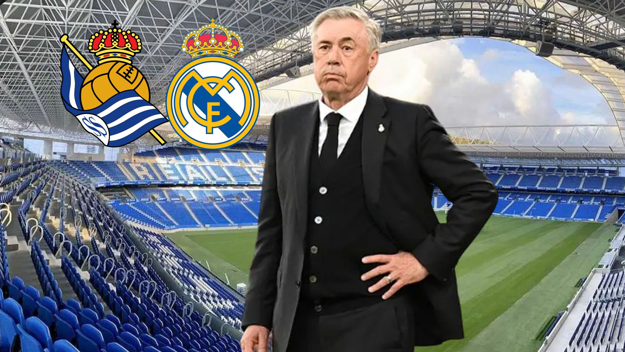 Ante la Real Sociedad, Ancelotti estudia una revolución total: el tapado para el centro del campo