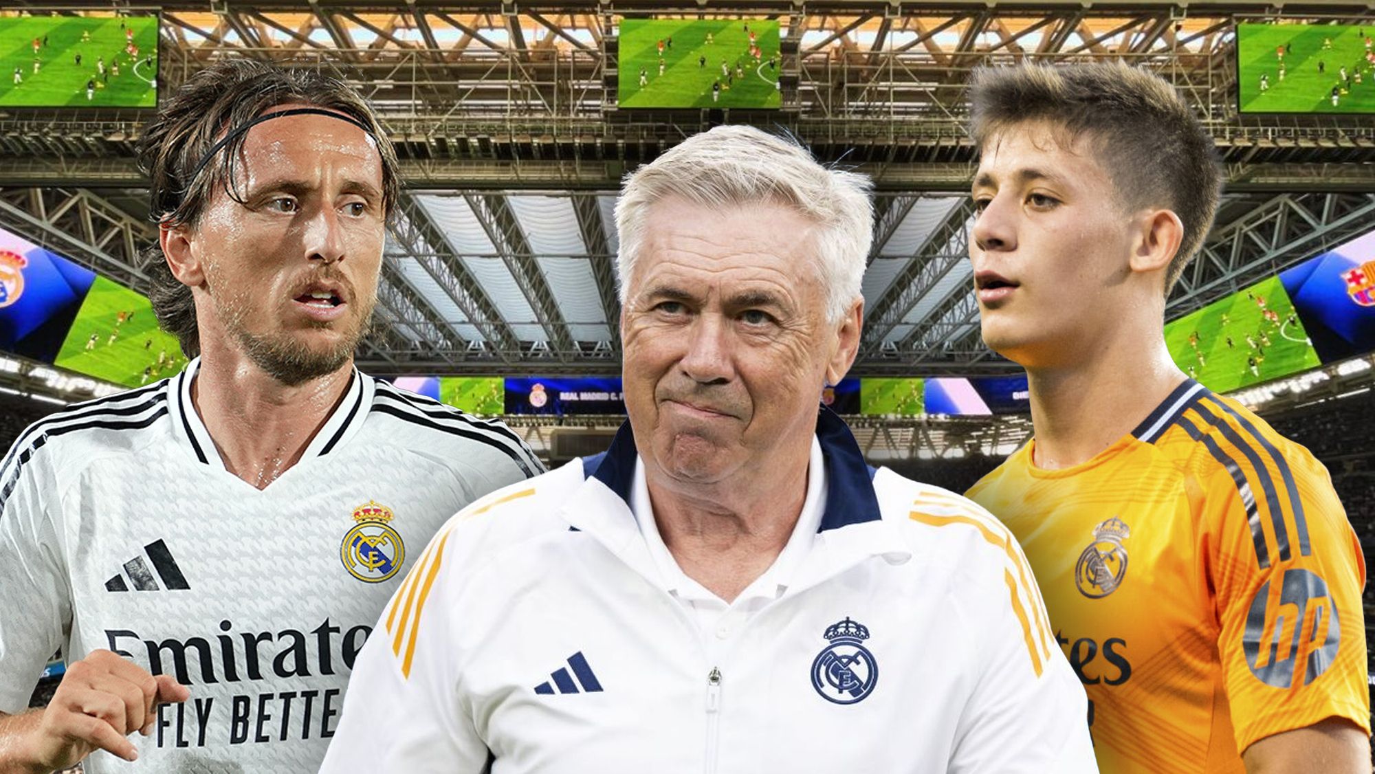 La respuesta de Ancelotti sobre el nuevo 'sitio' de Arda Güler: Modric, avisado