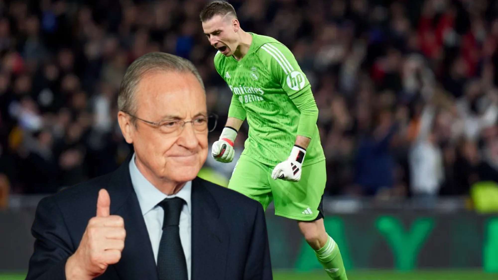 La gran jugada de Florentino con la renovación de Lunin