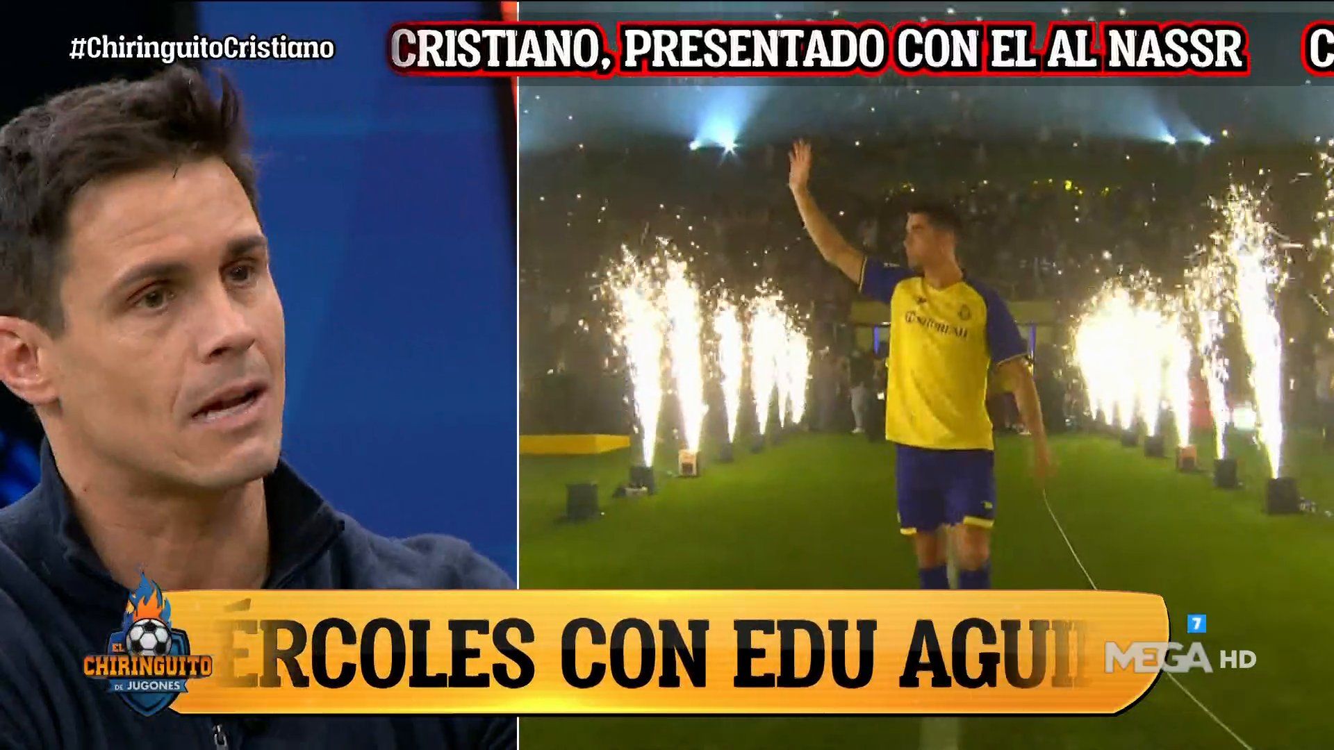 Edu Aguirre sobre el fichaje de Cristiano Ronaldo en El Chiringuito