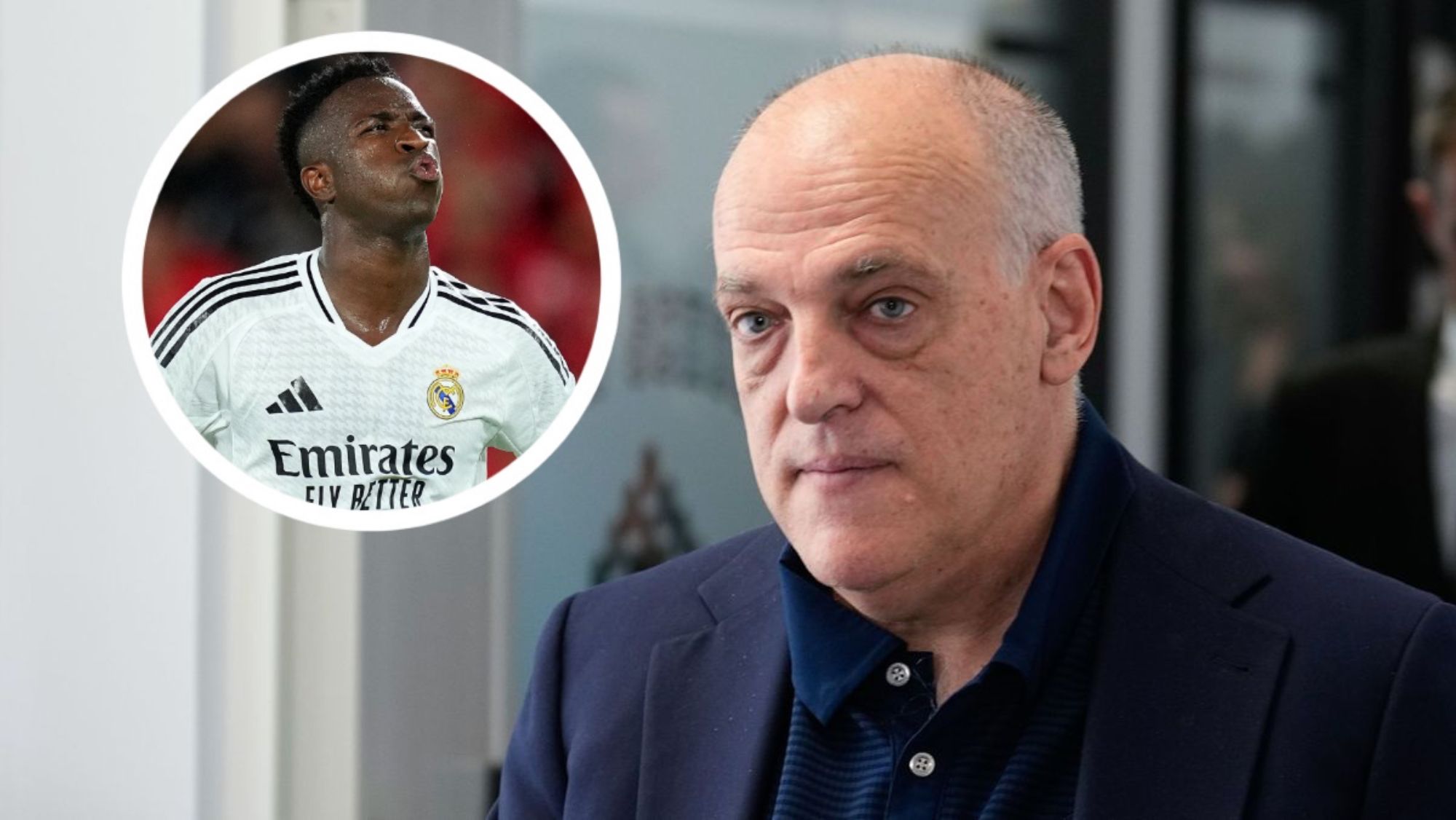 Javier Tebas pide el Balón de Oro para Vinicius por esta curiosa razón: “Es un jugador…”