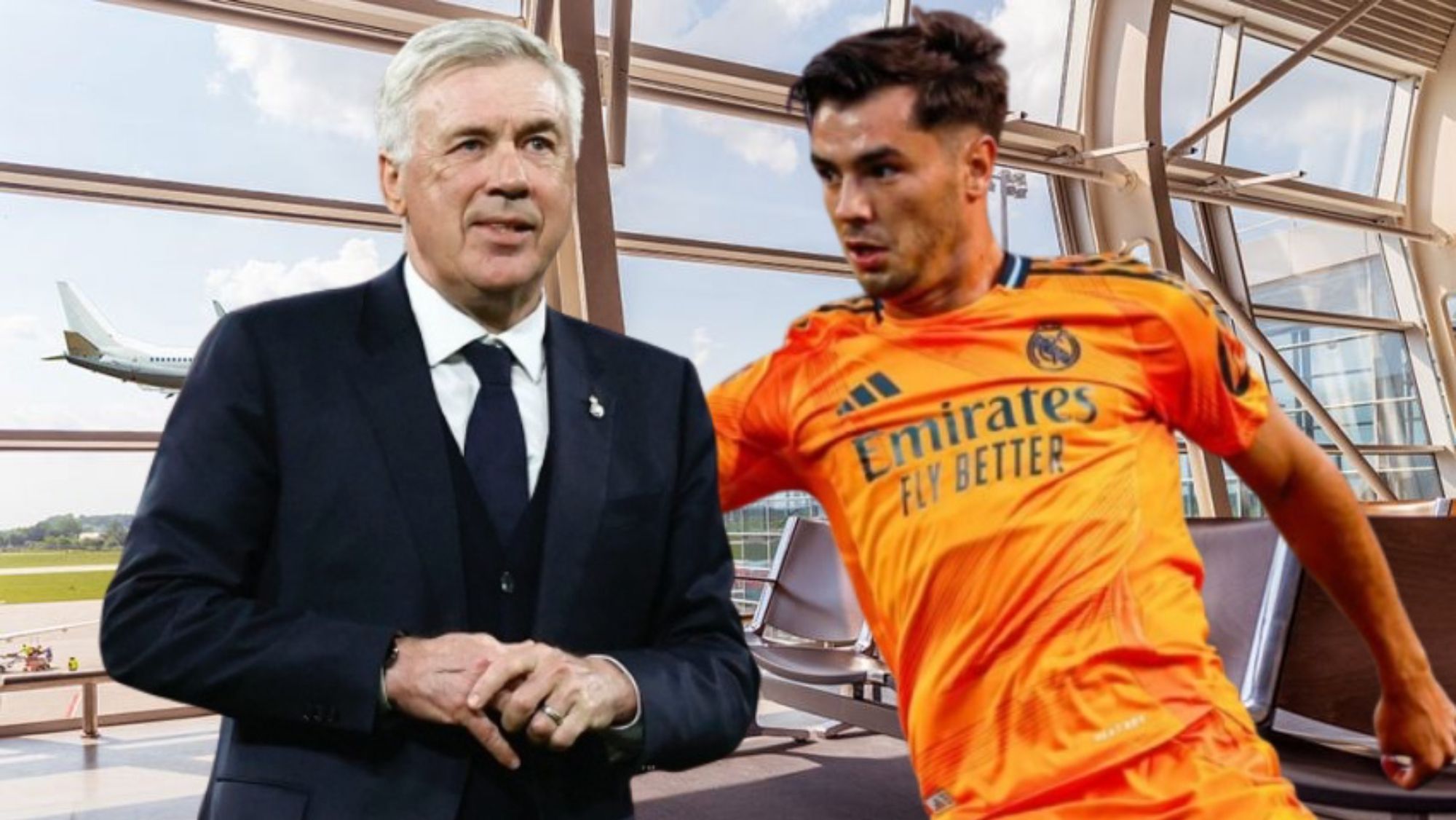 Brahim, sorprendido nada más aterrizar en Madrid, Ancelotti le deja sin palabras: “No vas a ser…”