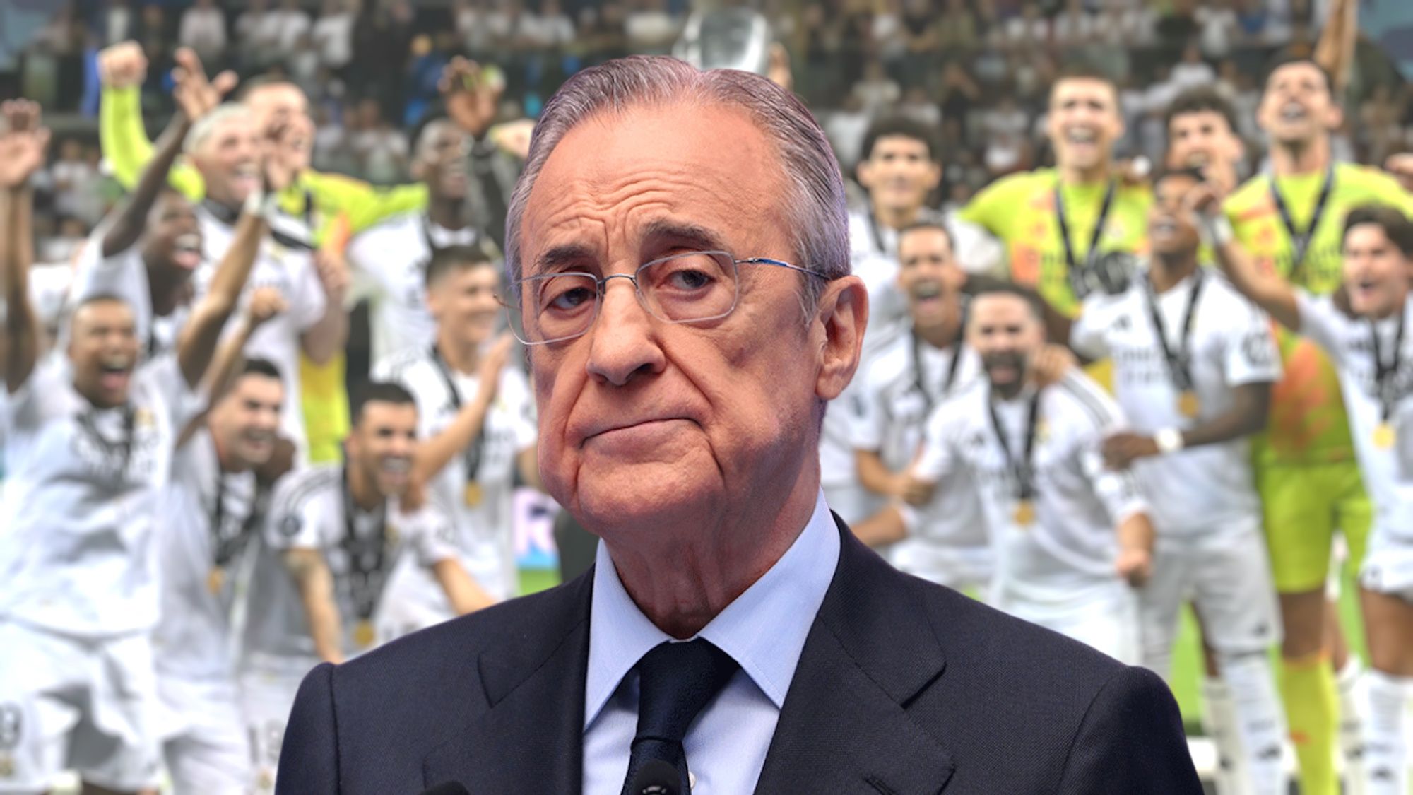 Florentino, satisfecho el crack que está comprometido a fichar por el Real Madrid