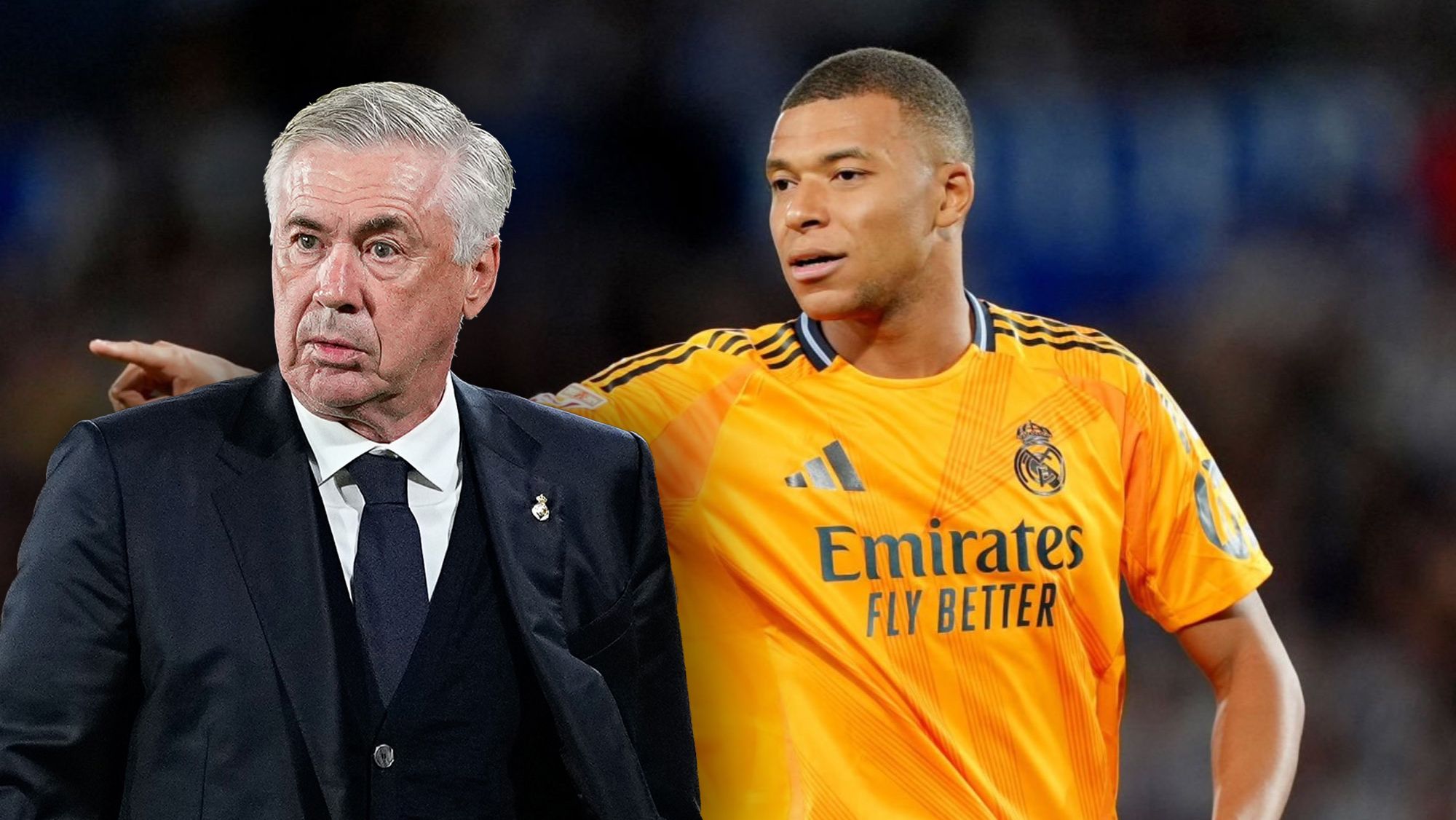 Ancelotti se fue a por Mbappé en el descanso y se lo dijo sin rodeos: "Si sigues así..."