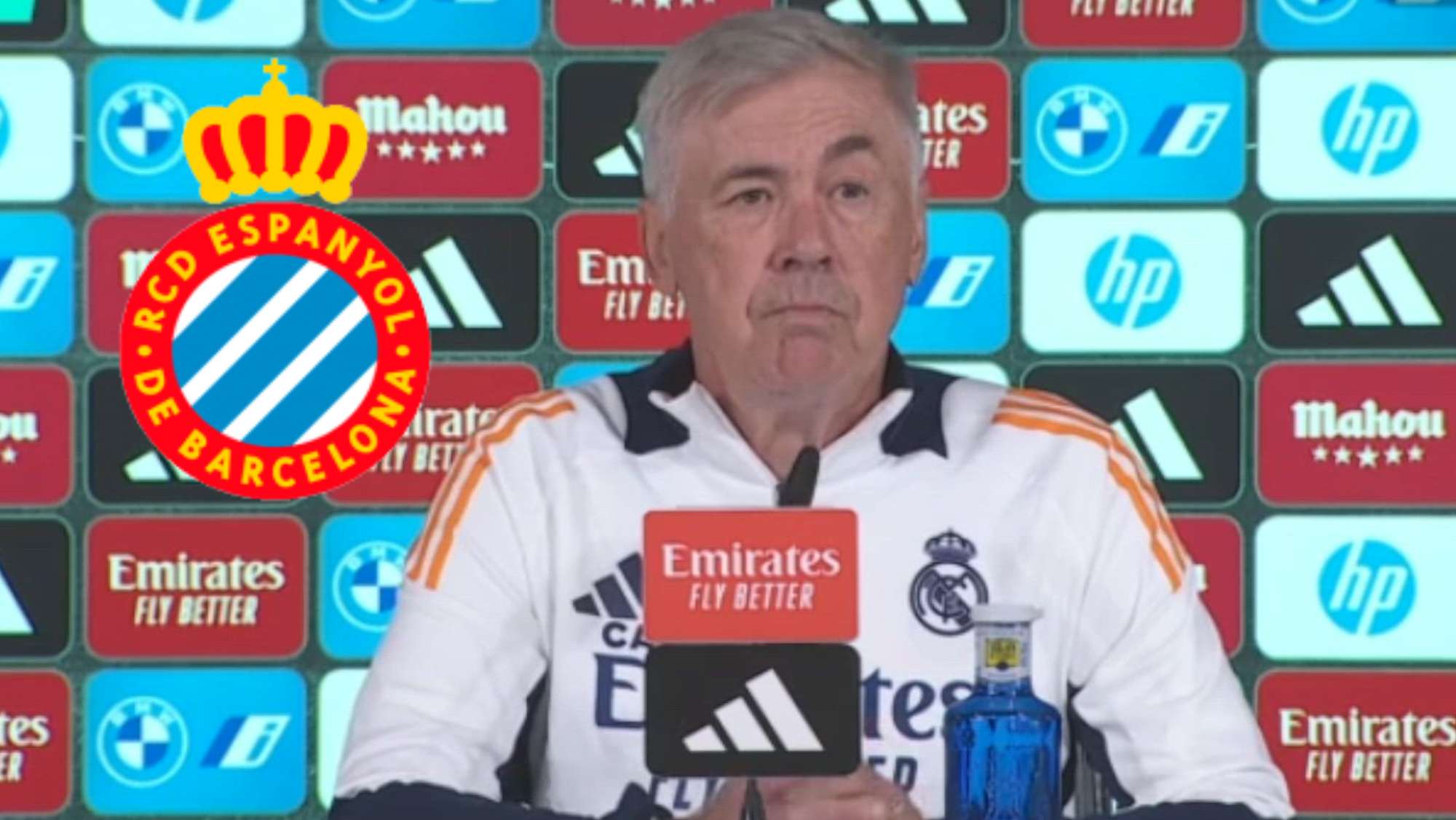 Ancelotti lo sabe, no contará con él ante el Espanyol