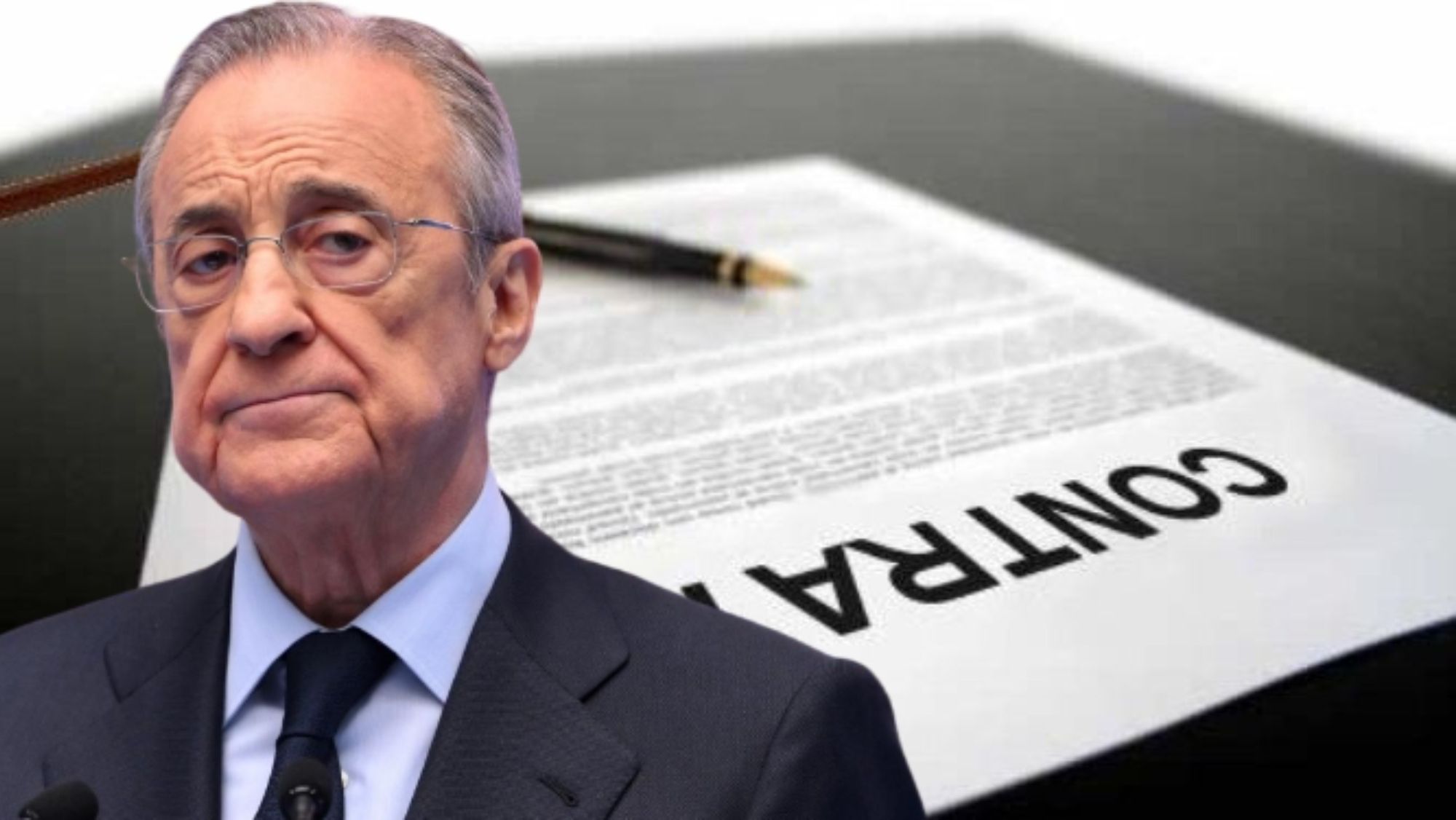 Florentino Pérez, a punto de firmar la renovación de un futbolista capital para el primer equipo.