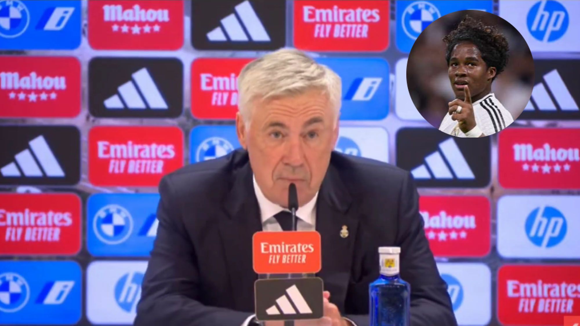 Ancelotti, muy claro con Endrick, desvela por qué no será titular: "Tiene que..."