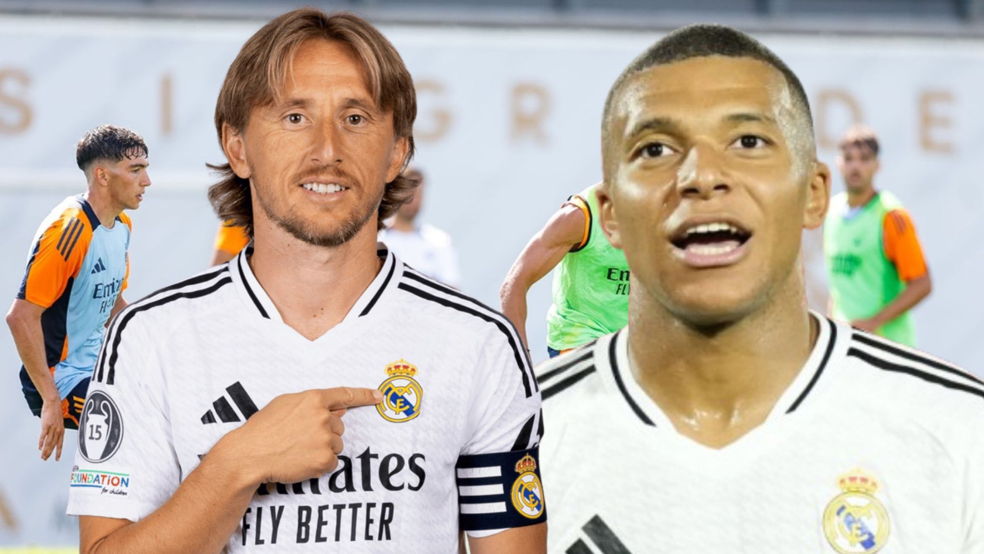 Modric tira de galones y sorprende a todos en Valdebebas, Mbappé mudo: "Te p..."