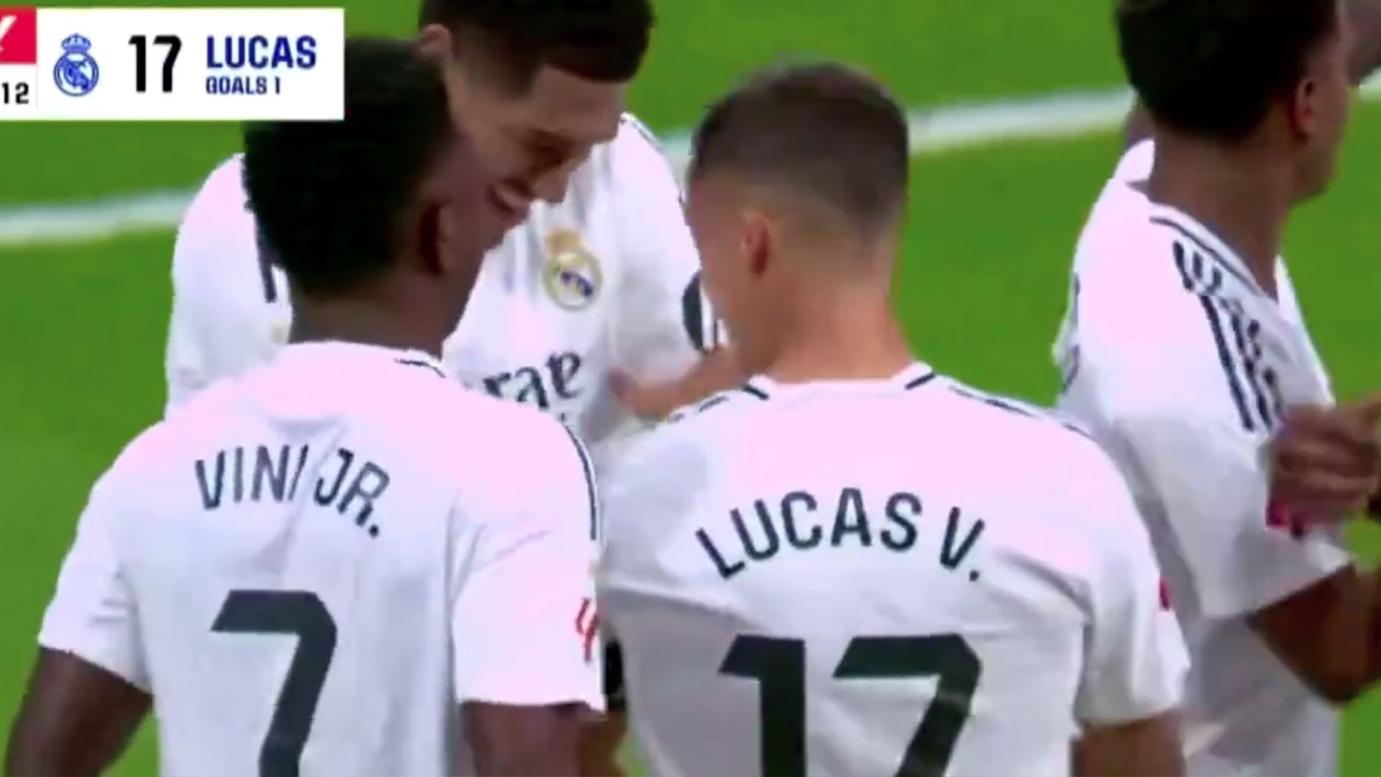 El gesto de Bellingham tras el tanto de Lucas Vázquez que dejó helado al gallego: inesperado