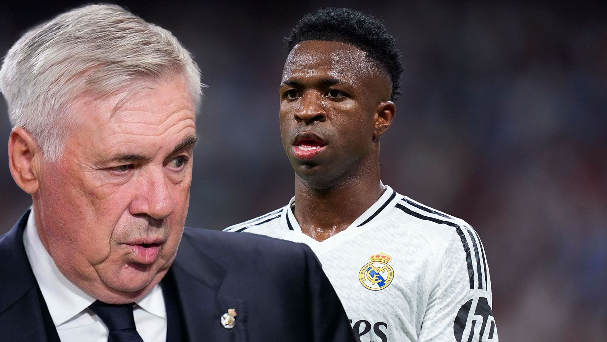 Ancelotti, a por Vinicius en el túnel de vestuario, el italiano muy mosqueado: “Te cambiaré…”