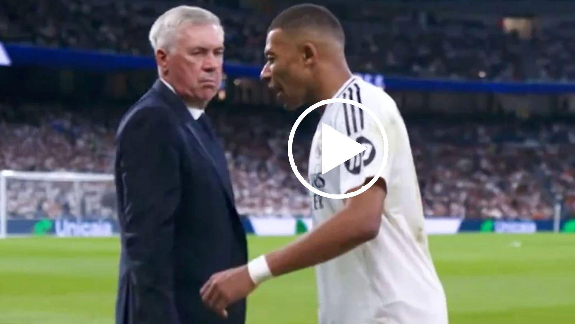 Desvelan el momento exacto de la lesión de Mbappé: se dirigió a Ancelotti y se lo dijo