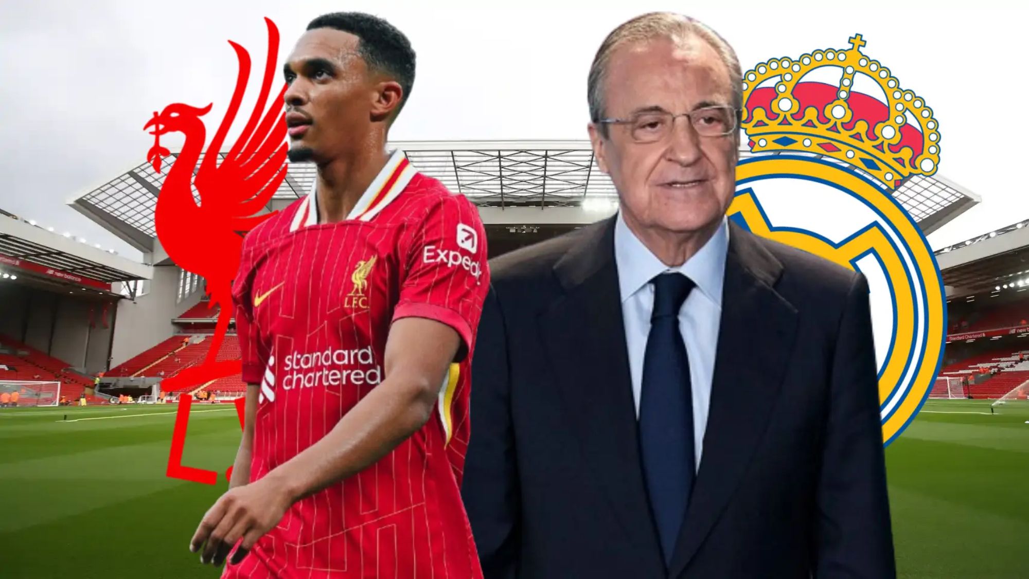 El Liverpool da por perdido a Alexander-Arnold y trabaja ya en su sustituto: azote a Florentino