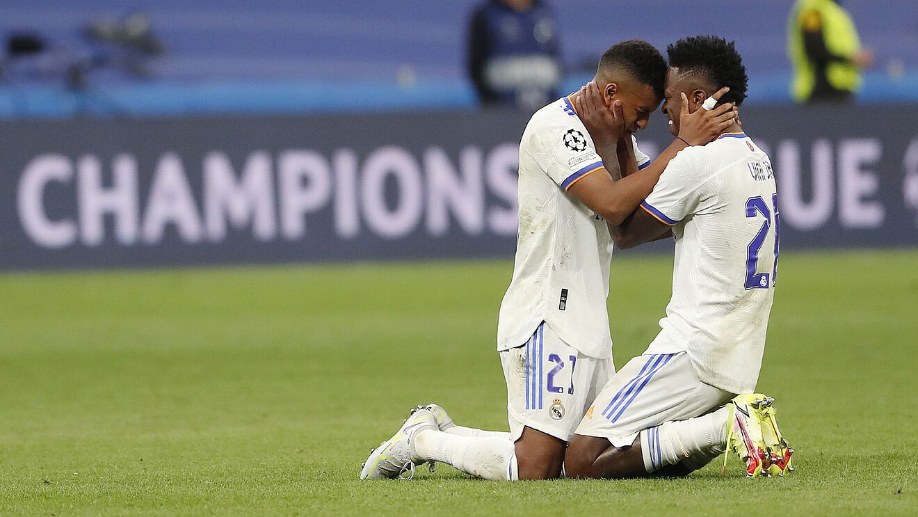 Vinicius Jr y Rodrygo se enfrentaron una sola vez en Brasil