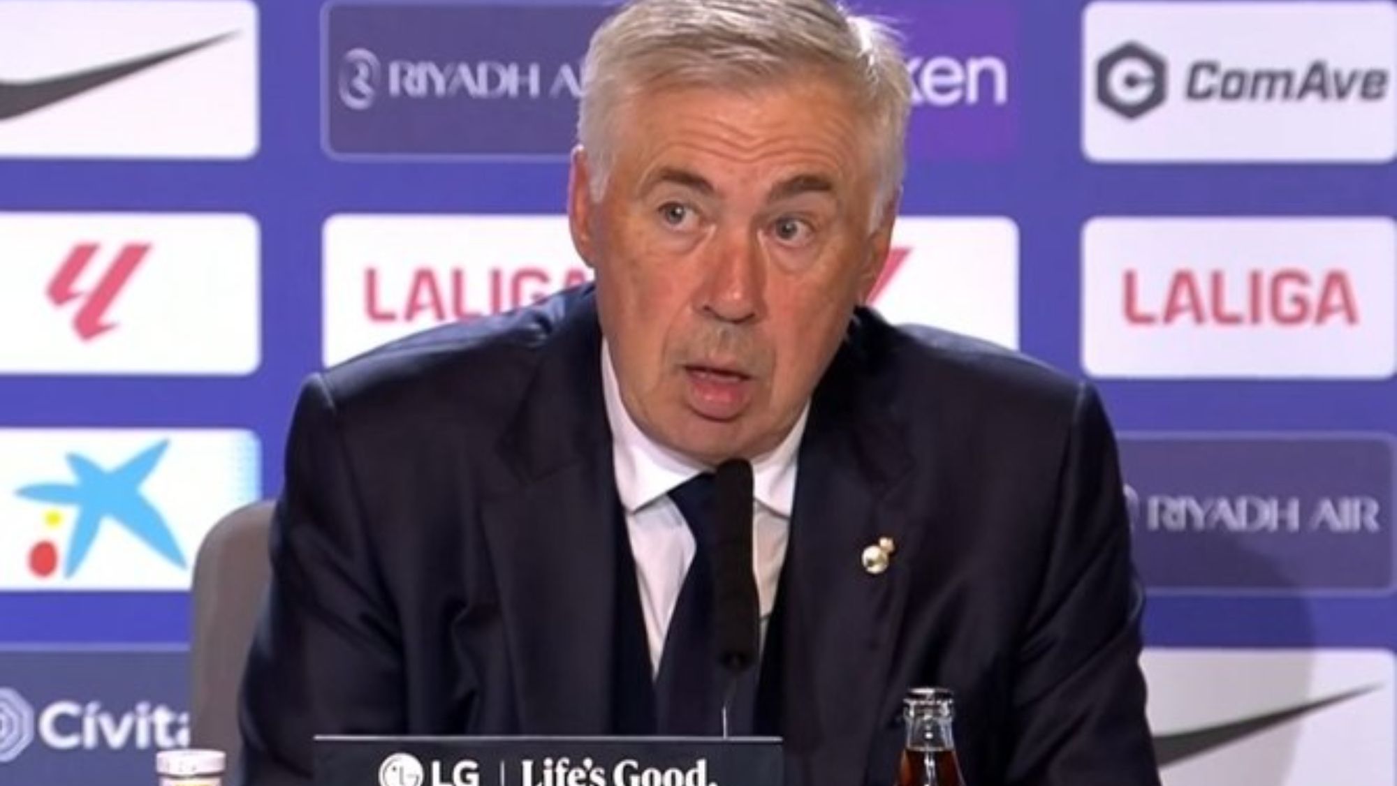 Ancelotti, tras perder 2 puntos, sorprende en rueda de prensa: "En el futuro..."