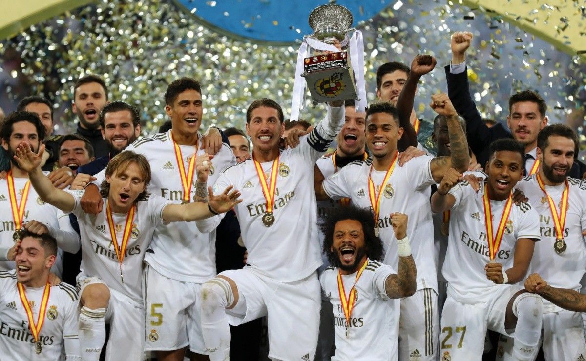 El Real Madrid es el actual campeón de la Supercopa de España