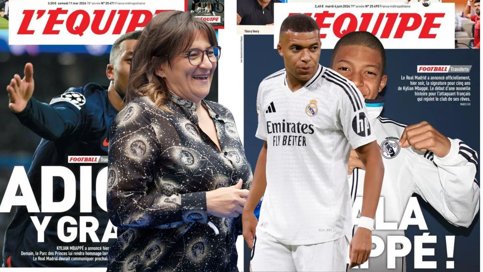 Mbappé y su madre, Fayza Lamari, atacados en Francia: regreso muy accidentado