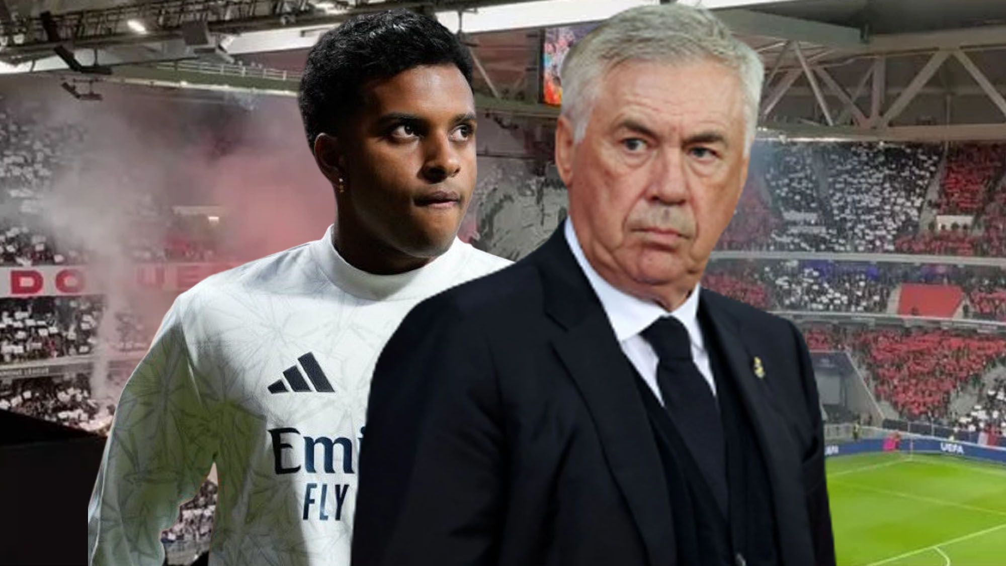 Rodrygo, cero minutos en Lille y charla cara a cara con Ancelotti, se lo deja claro: “Míster, no me gusta…”