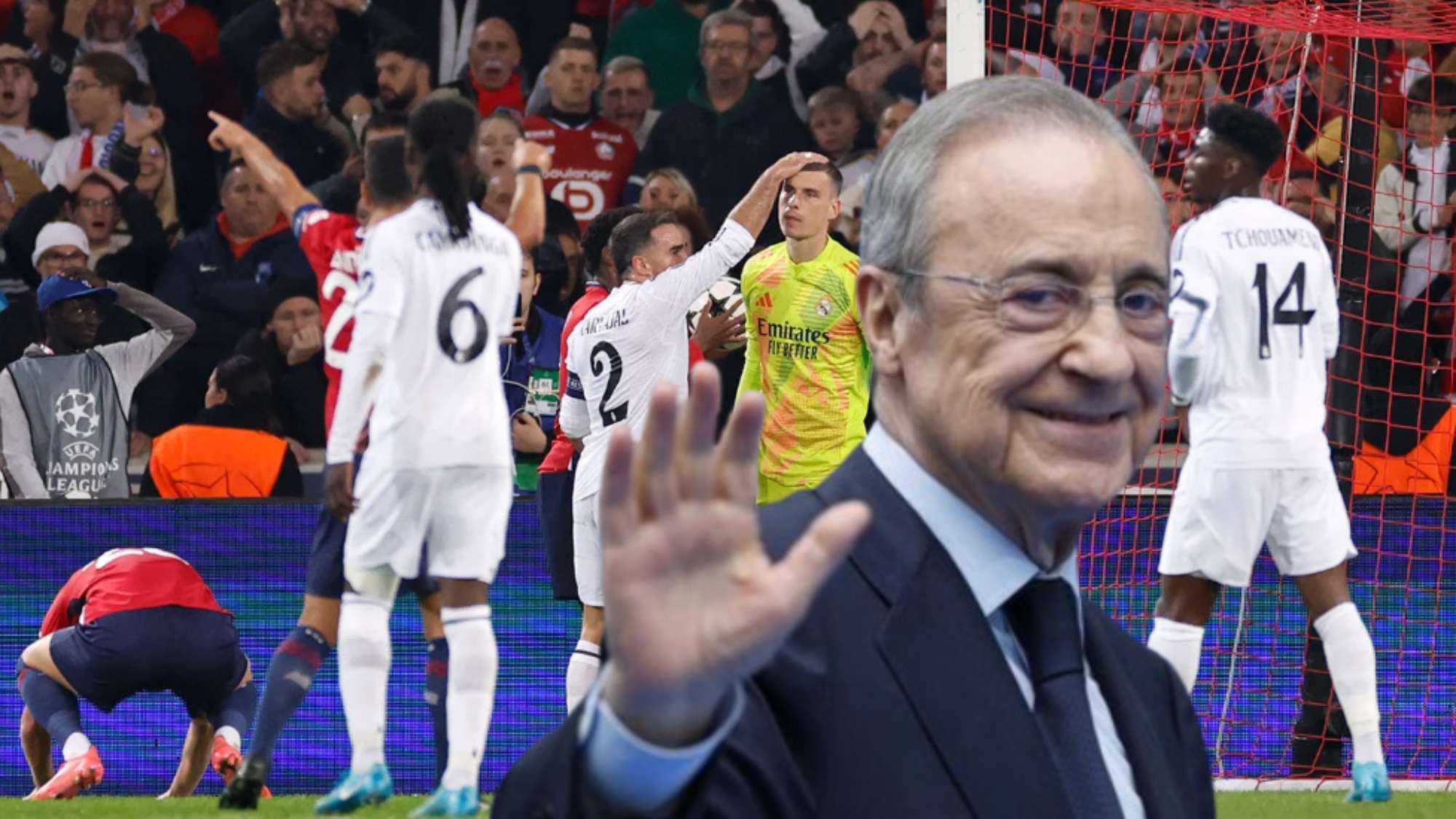 Florentino ya trabaja en el fichaje para solucionar los problemas