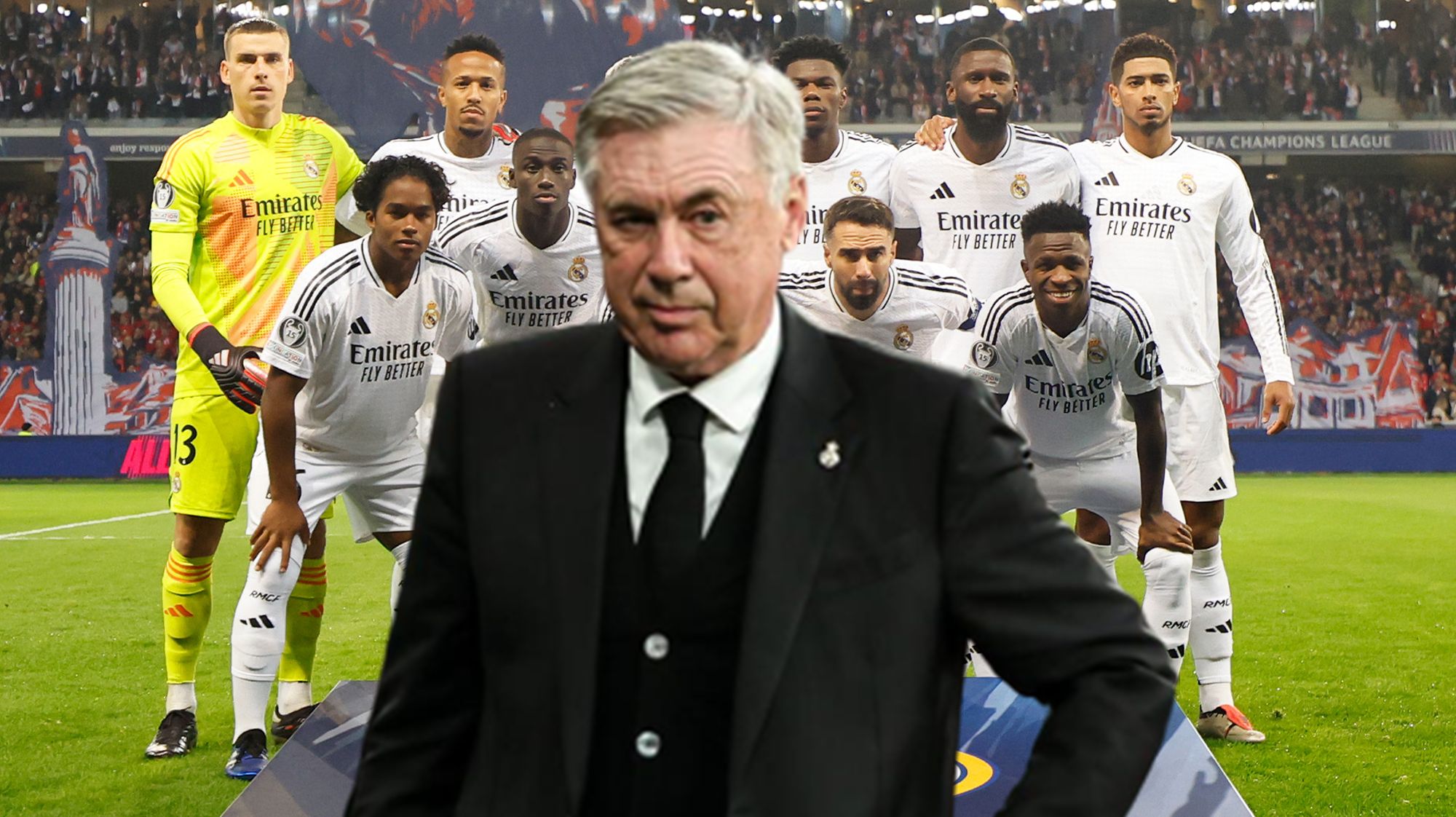 Aviso de Ancelotti, muy enfadado tras la derrota en Lille: "Si vuelve a pasar lo mismo..."