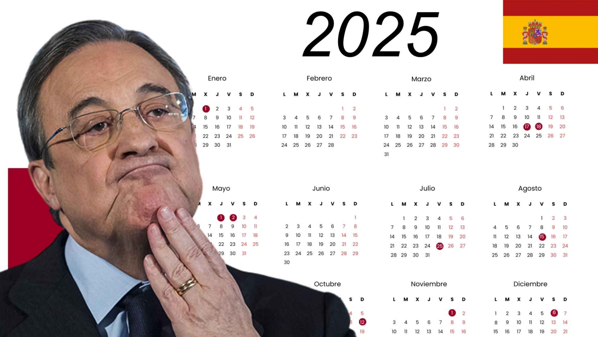 Florentino Pérez ya piensa en la ventana de fichajes del próximo verano de 2025.