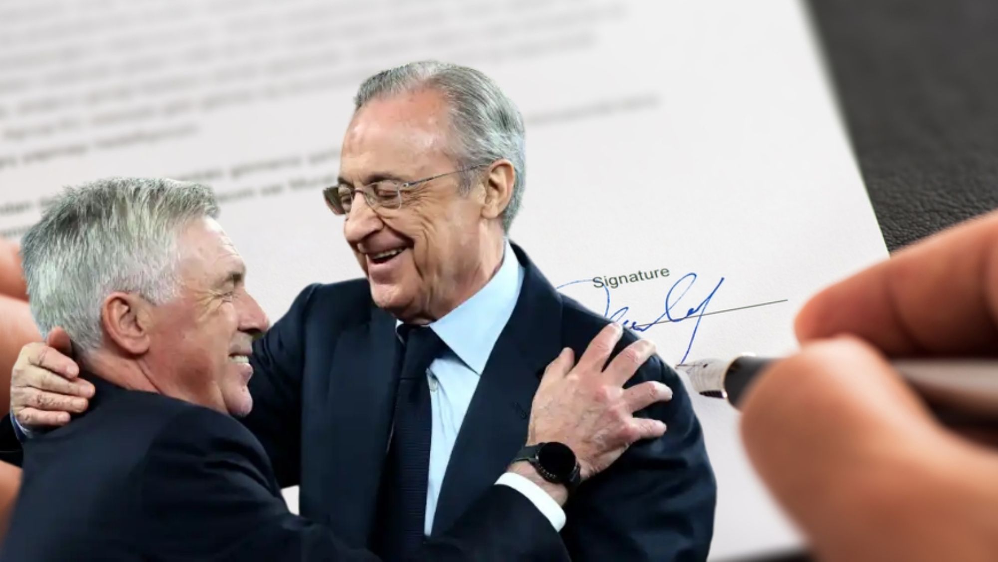 Carlo Ancelotti y Florentino Pérez atan la renovación de un jugador importantísimo en el equipo.