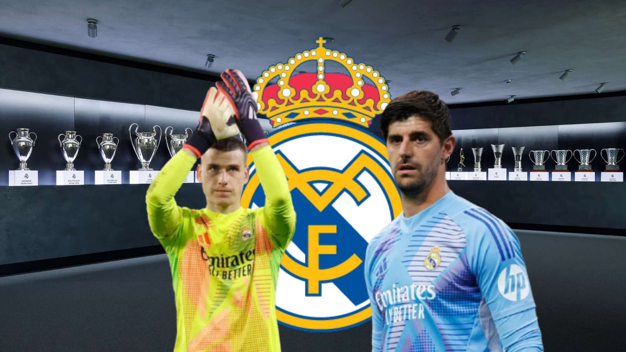 Lunin deja atrás a Courtois y se encamina a un hecho histórico