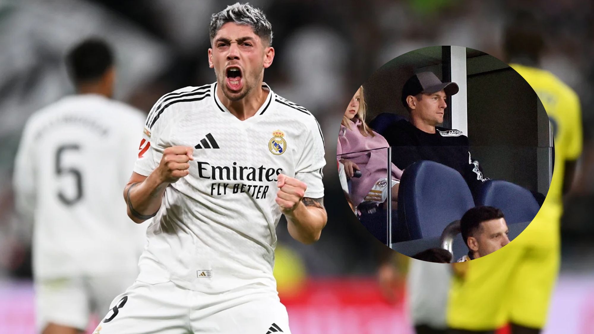 El emocionante gesto de Fede Valverde tras el 1-0: su dedicatoria a Kroos fue muy especial 