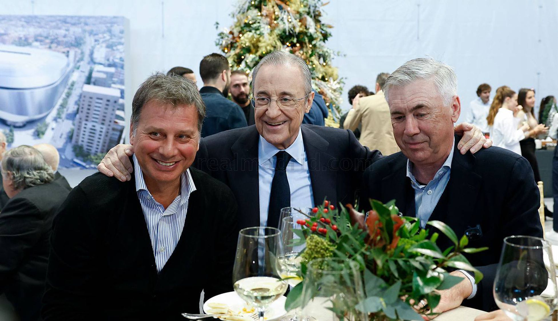 La tradicional comida de Reyes del Real Madrid 