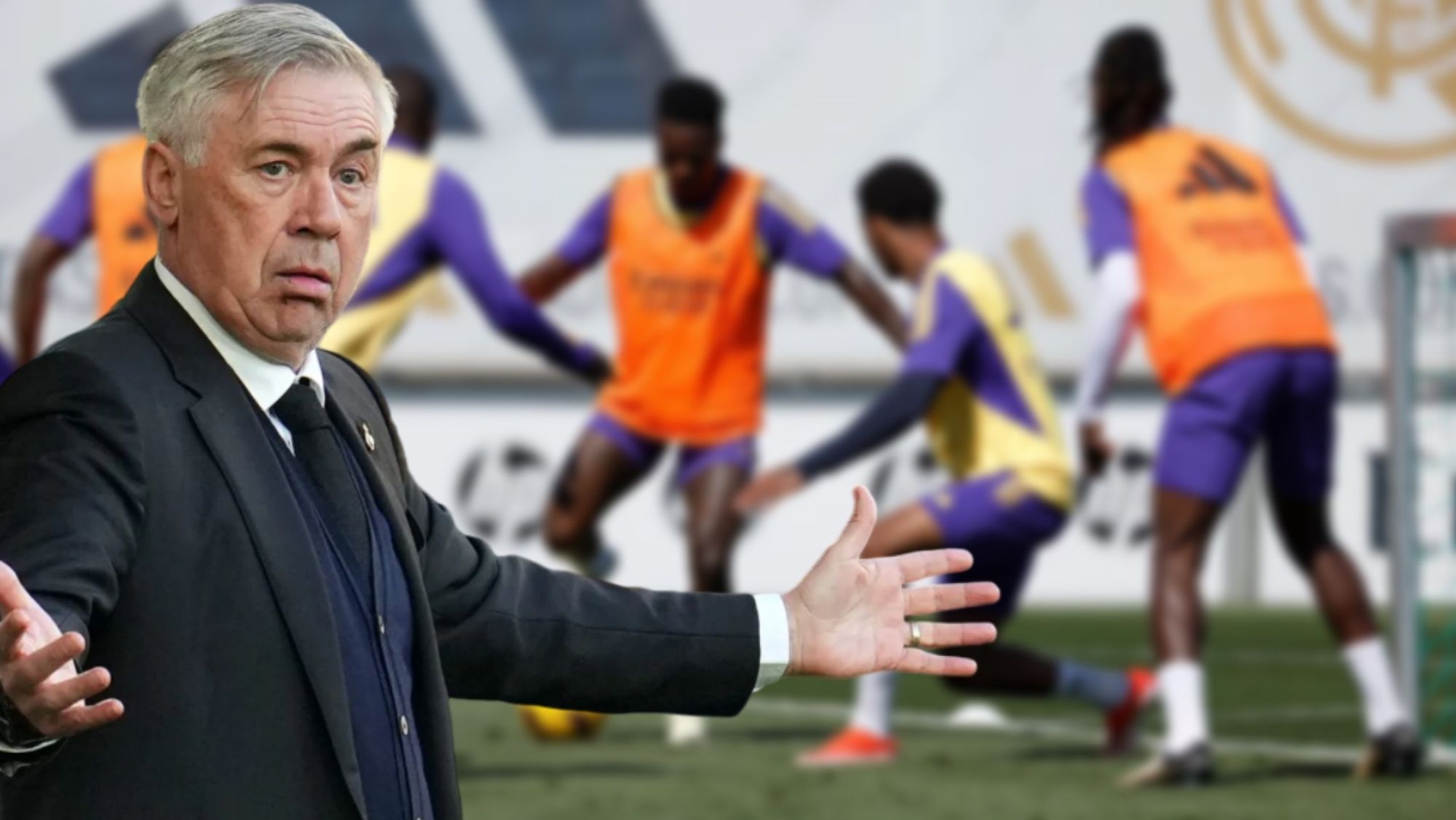 Carlo Ancelotti cuenta con una buena noticia, al poder contar con dos futbolistas en los entrenamientos de estas semanas.