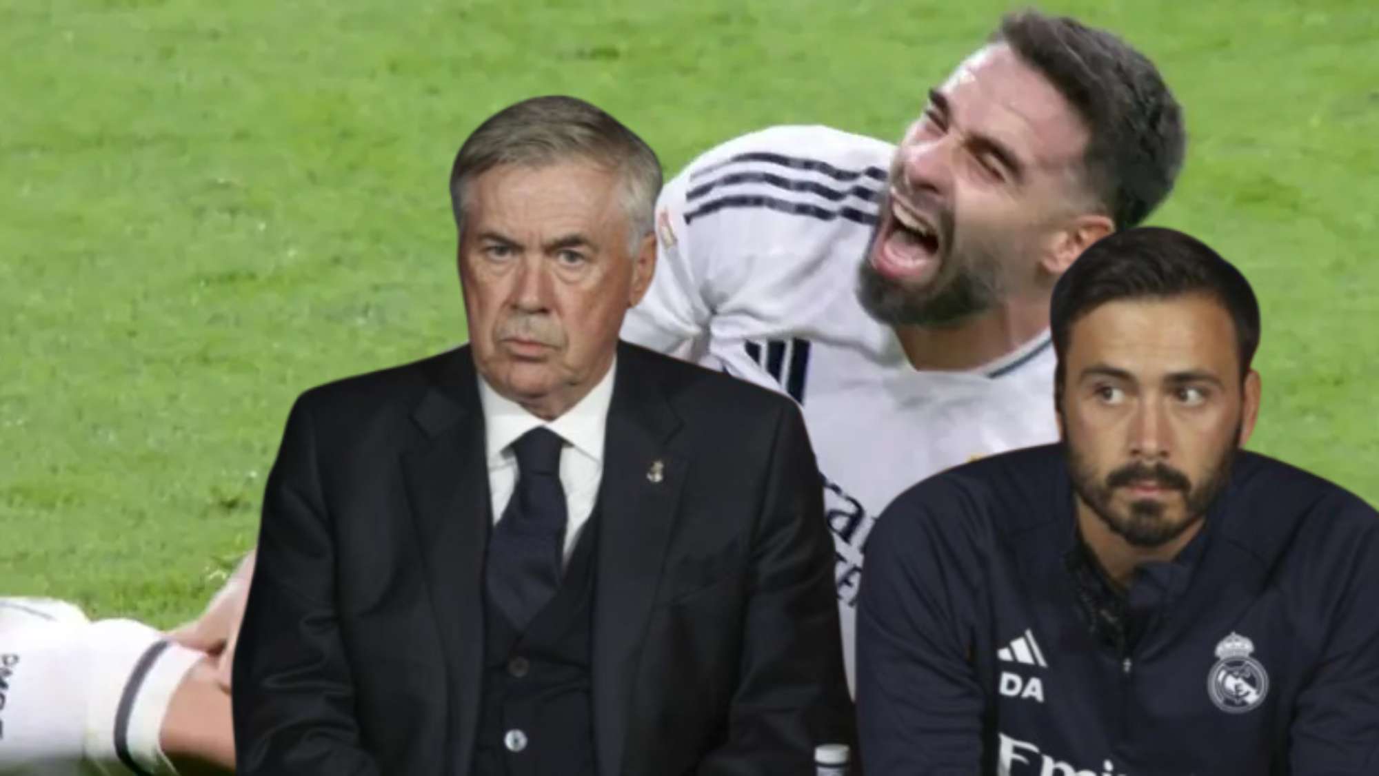 Ancelotti se lo ha confesado a Davide por la lesión de Carvajal