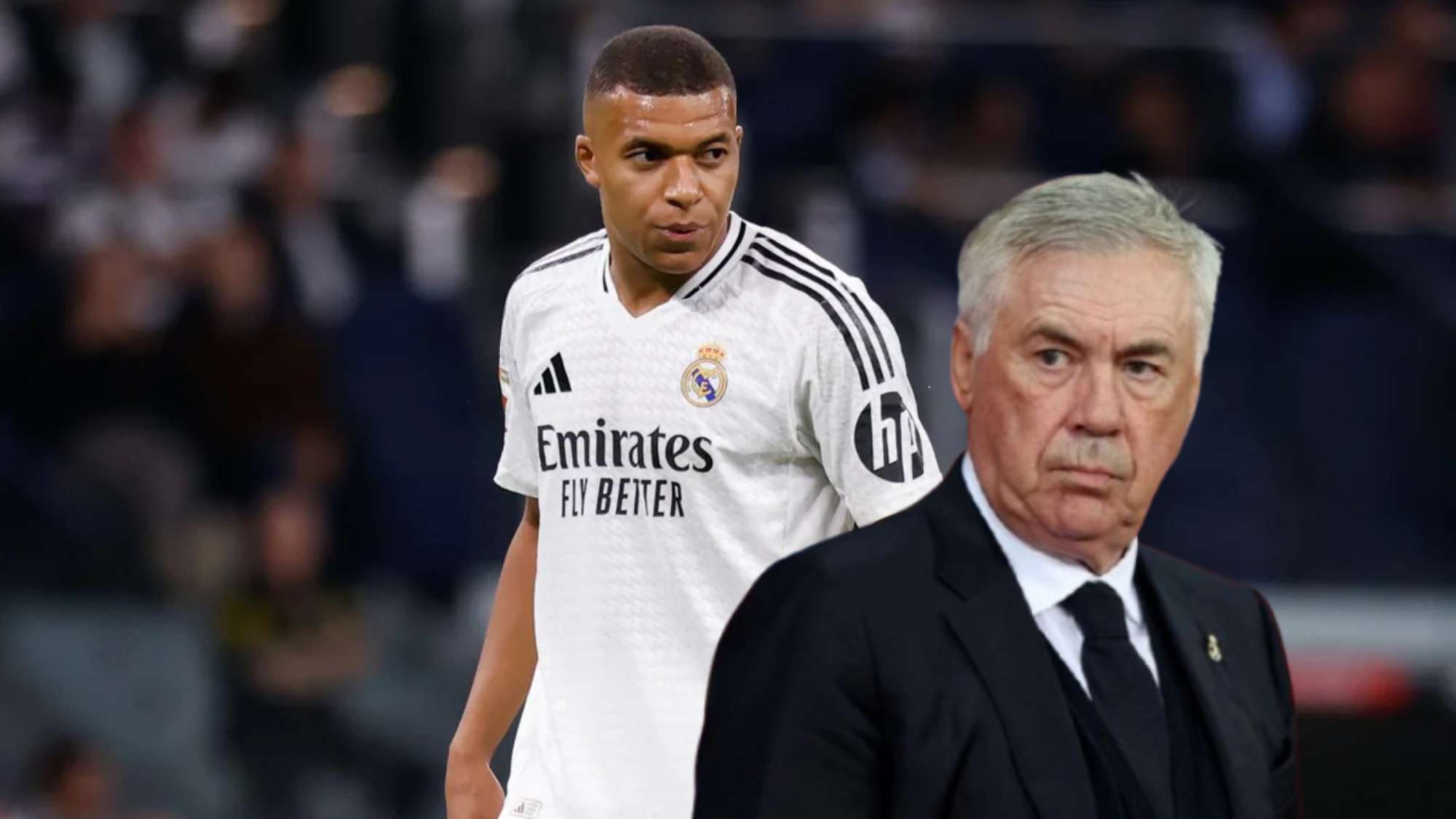 Ancelotti pone trabajo extra a Mbappé durante el parón