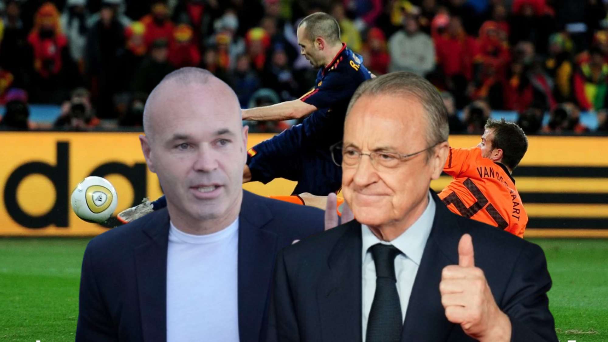 Después de Carvajal, el gesto de Florentino con Iniesta