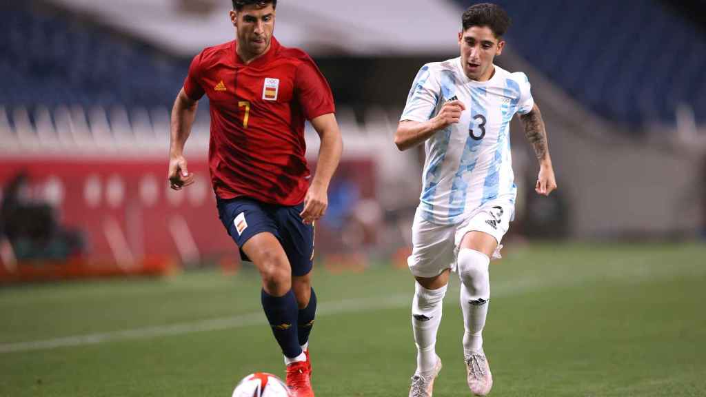 Marco Asensio y Jesús Vallejo