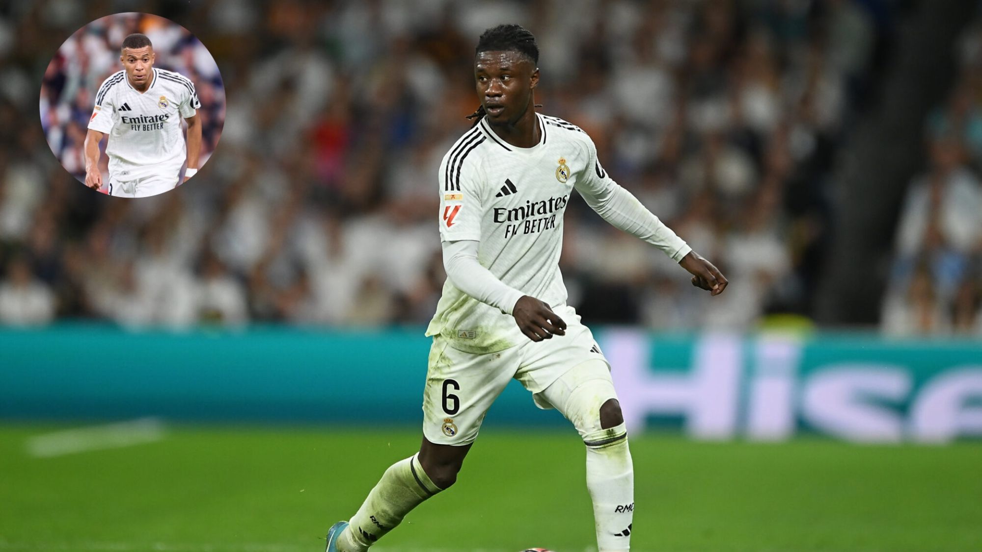 Eduardo Camavinga, en un encuentro reciente con el Real Madrid.