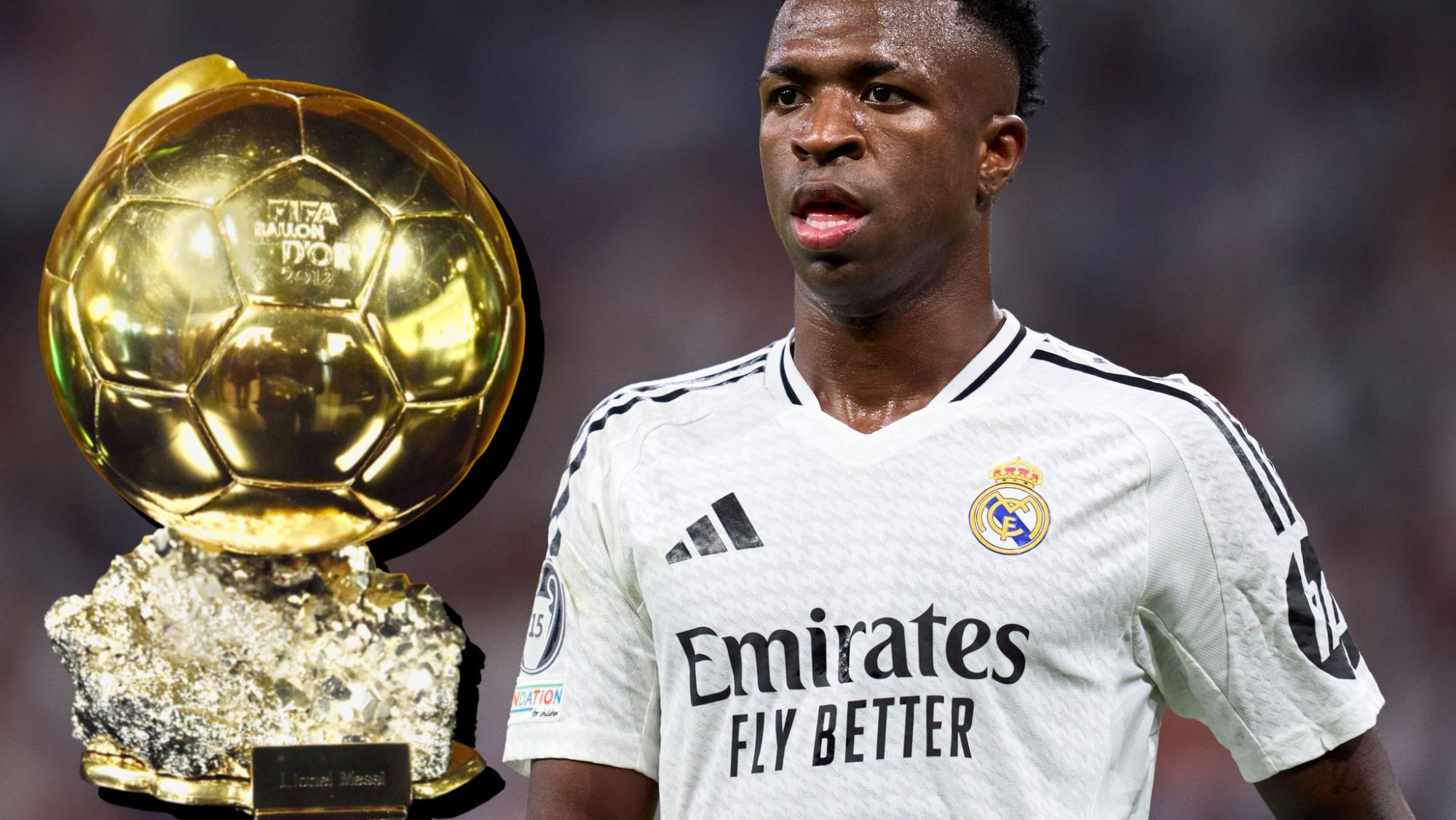 Vinicius Junior es el principal favorito para llevarse el Balón de Oro.