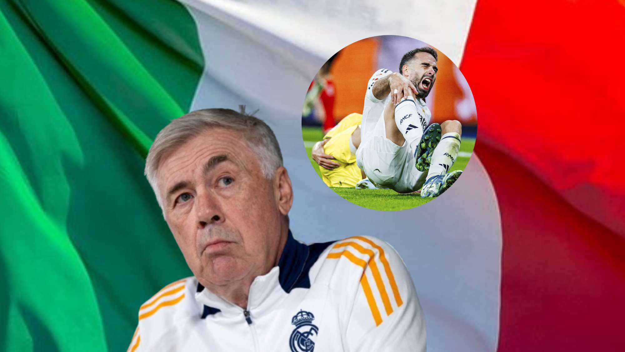 Ancelotti señala al sustituto de Carvajal