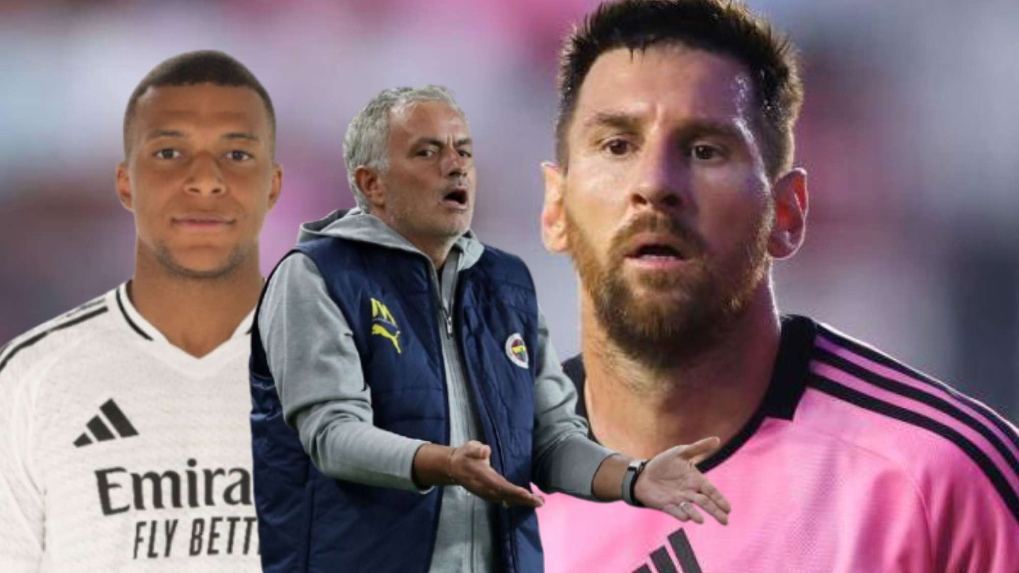 Palo de Mourinho a Messi por Mbappé