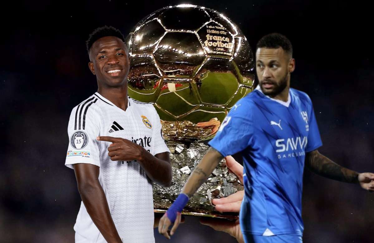 Mensaje de Neymar a Vinicius por el Balón de Oro