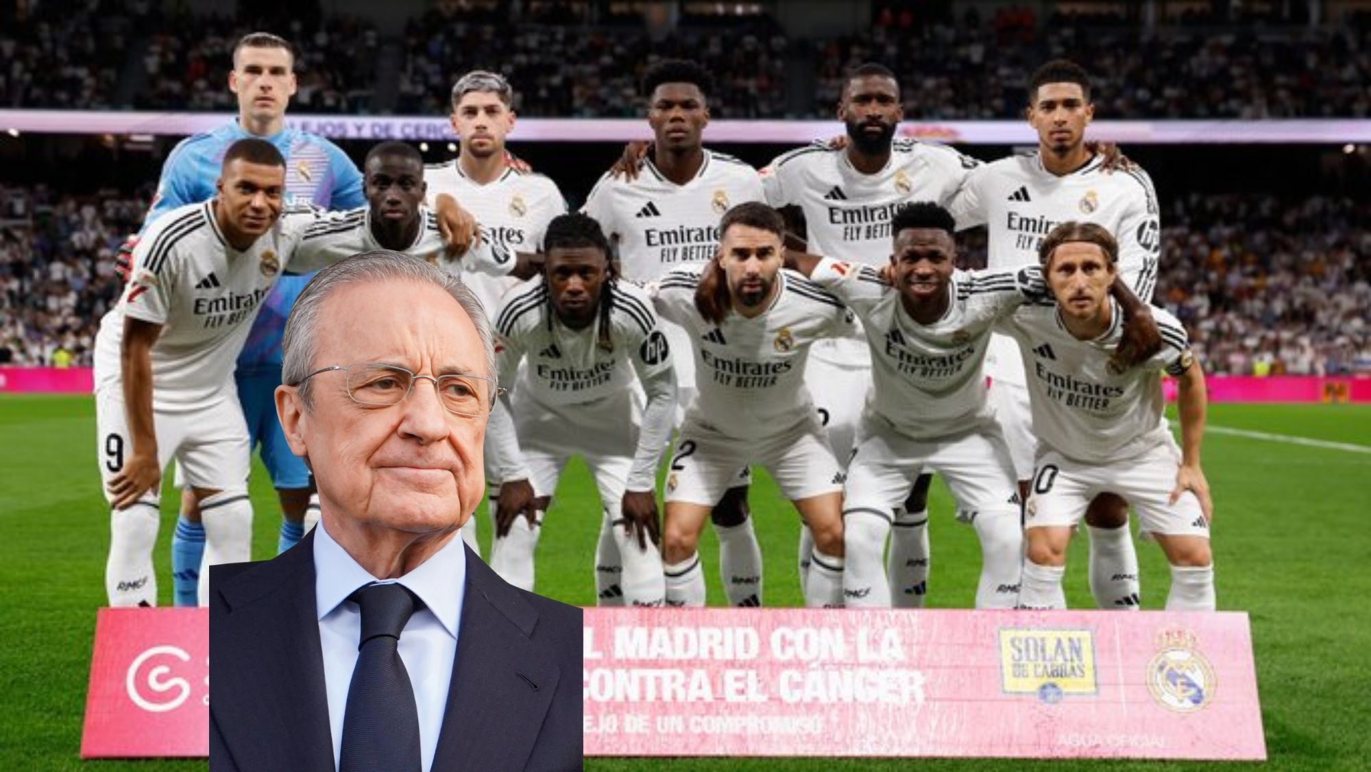 Florentino Pérez no puede hacer nada para retenerle tras recibir la mayor oferta de la historia