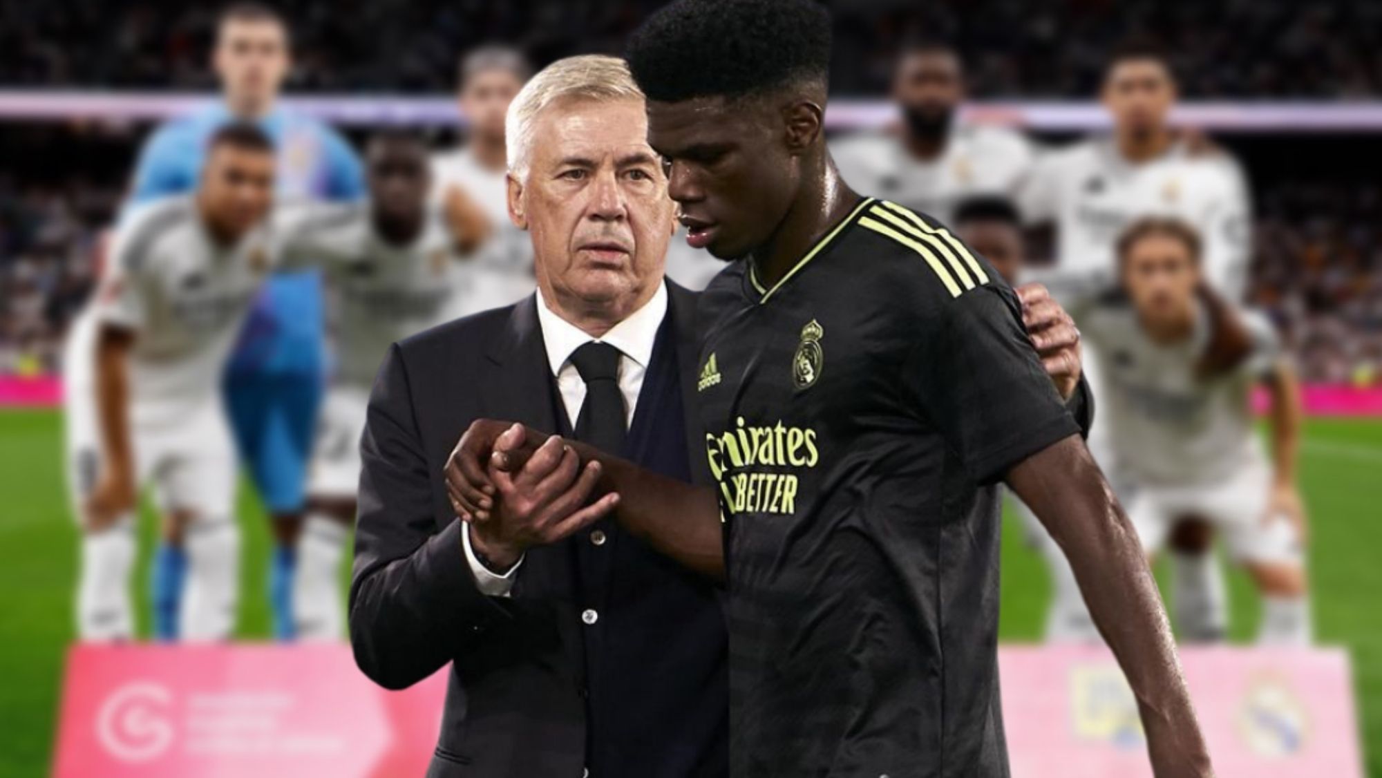 Ancelotti ha hablado con Tchouameni y le ha preparado para los próximos partidos.