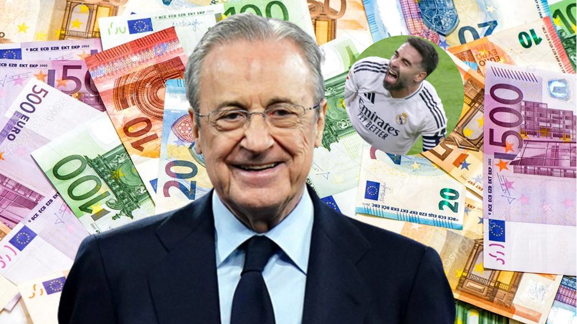 El sustituto de Carvajal queda descartado: precio de locos, Florentino ha dicho 'no'