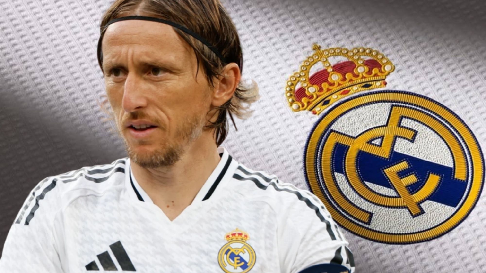 Luka Modric, a sus 39 años, no se rinde y es el capitán del Madrid.