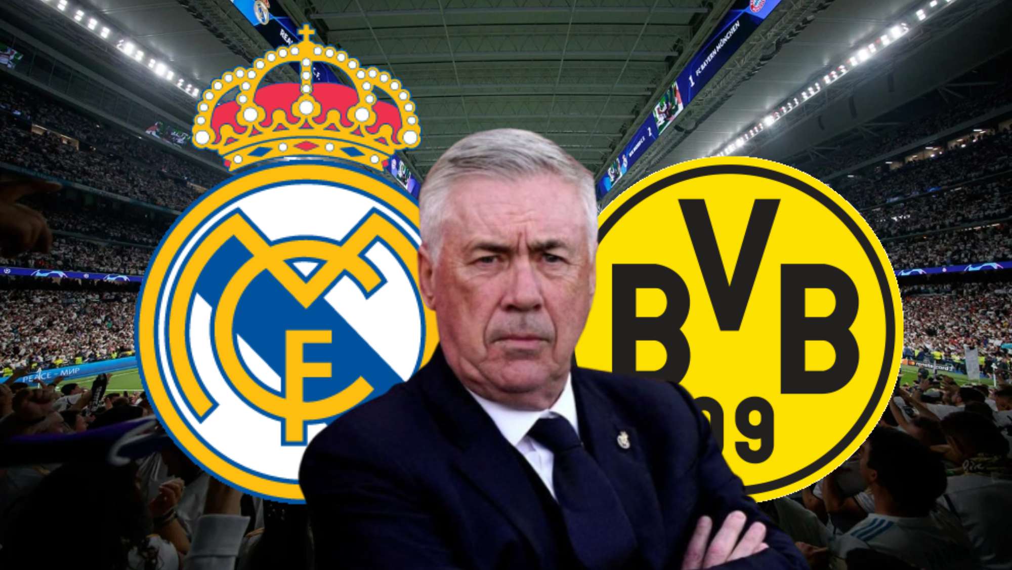 ancelotti once madrid dortmund