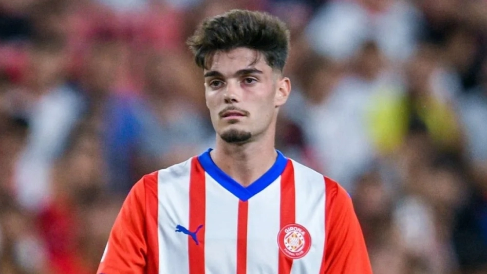 Miguel Gutierrez con el Girona