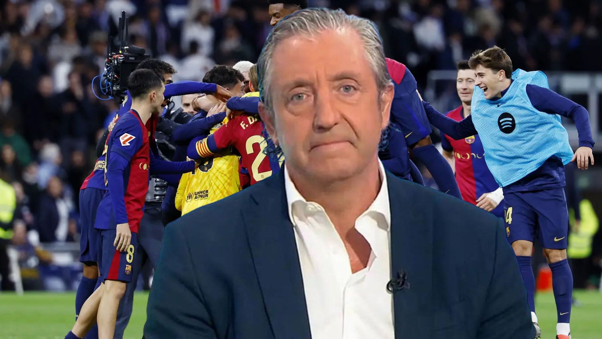 La reacción de Pedrerol tras el Clásico